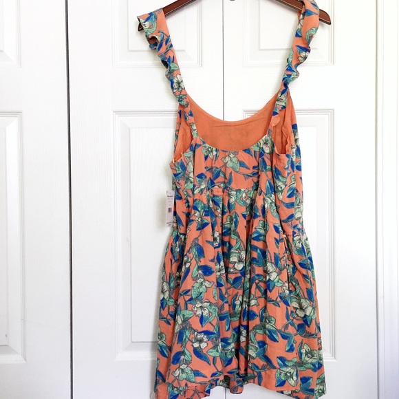 Free People Dear You Mini Floral Dress - Picture 4 of 7
